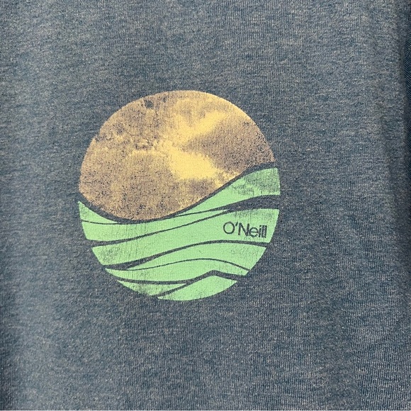 O'Neil Moon Vintage Wave Shirt Royal Blue Men’s Medium Short Sleeve RN#85773 EUC - Picture 3 of 7